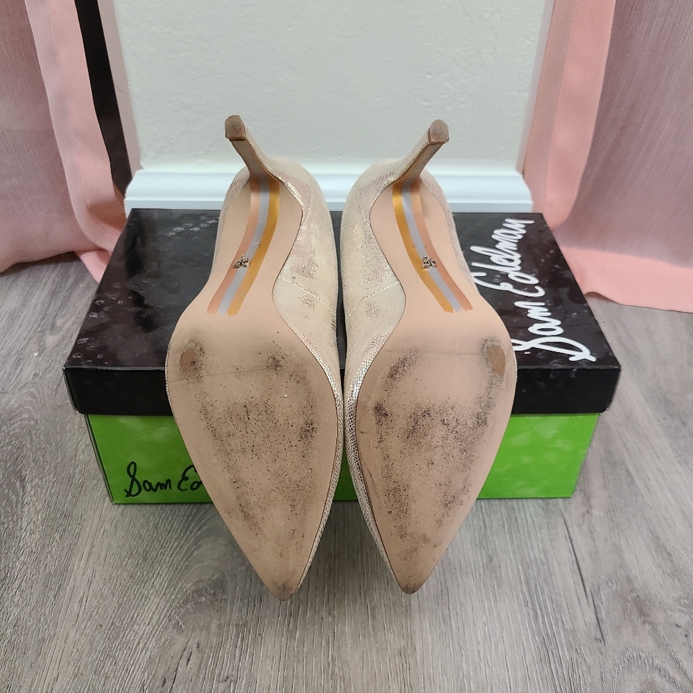 Sam Edelman Hazel Pointed Toe Pumps - Picture 5 of 11
